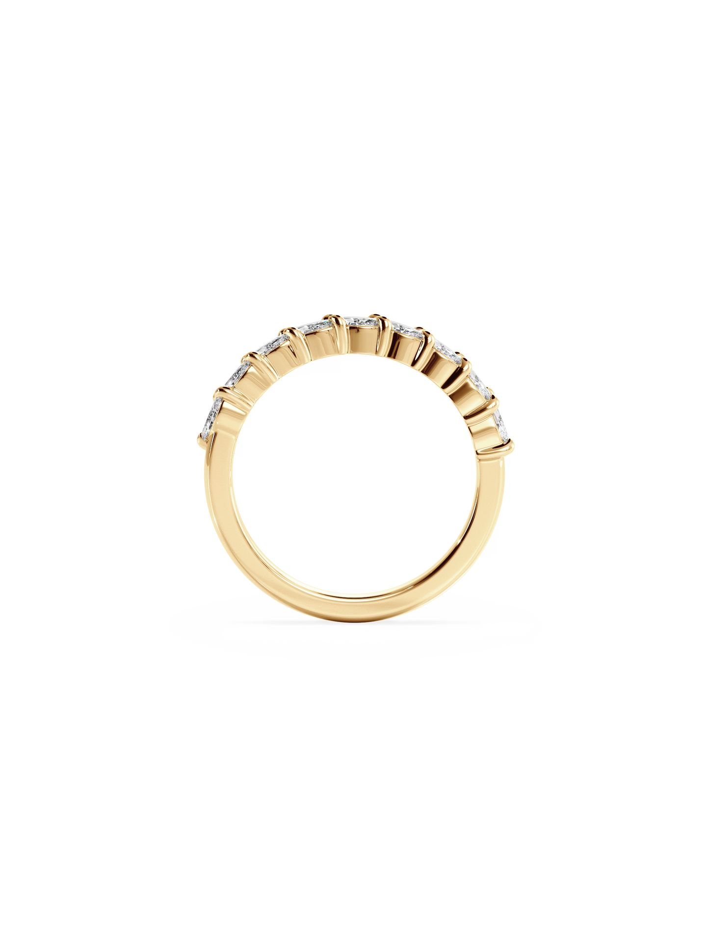 0.37 CT Round Full Eternity Lab Grown Diamond Wedding Band