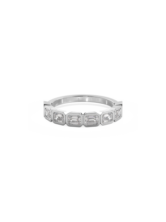 0.37 CT Round Full Eternity Lab Grown Diamond Wedding Band