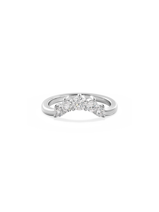 0.37 CT Round Full Eternity Lab Grown Diamond Wedding Band