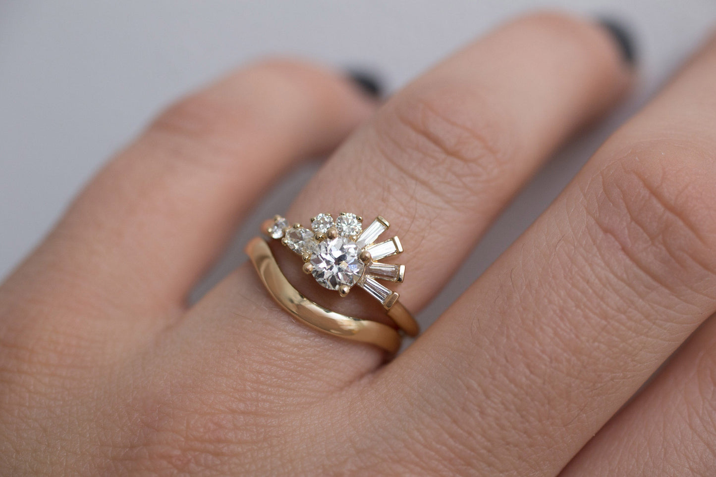 0.37 CT Round Full Eternity Lab Grown Diamond Wedding Band