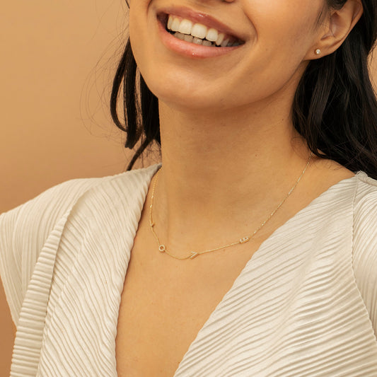 1.0 CT Round Bezel Solitaire Lab Grown Diamond Necklace