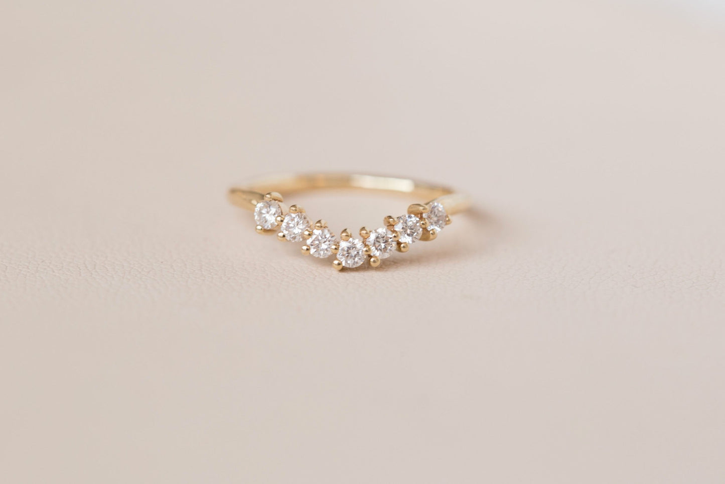 0.37 CT Round Full Eternity Lab Grown Diamond Wedding Band