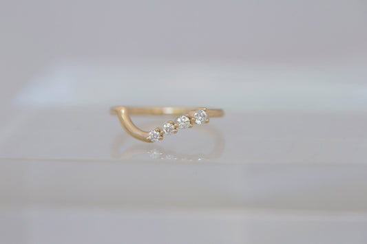 0.37 CT Round Full Eternity Lab Grown Diamond Wedding Band