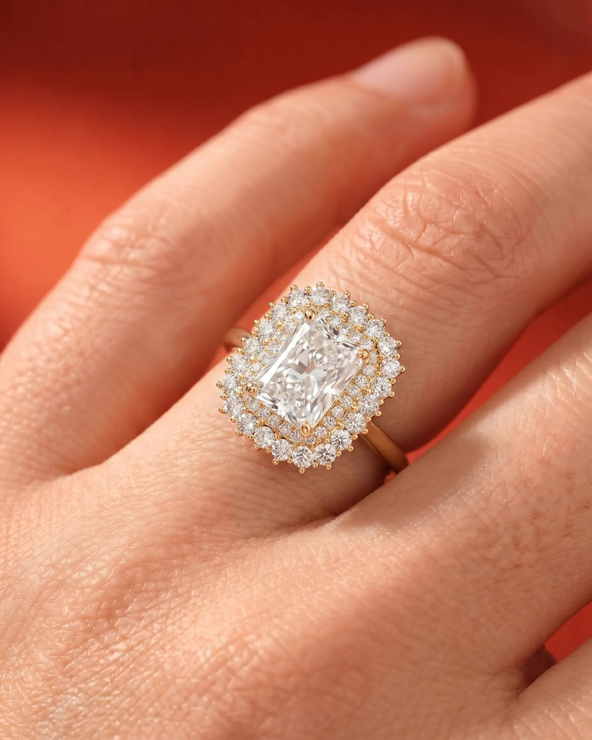 Marquise Solitaire With Tulip Prongs Lab Grown Diamond Engagement Ring