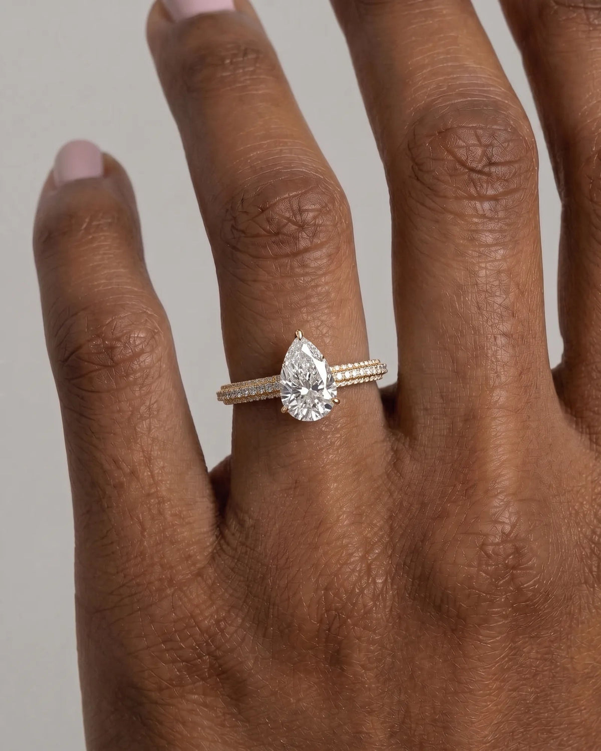 Marquise Solitaire With Tulip Prongs Lab Grown Diamond Engagement Ring