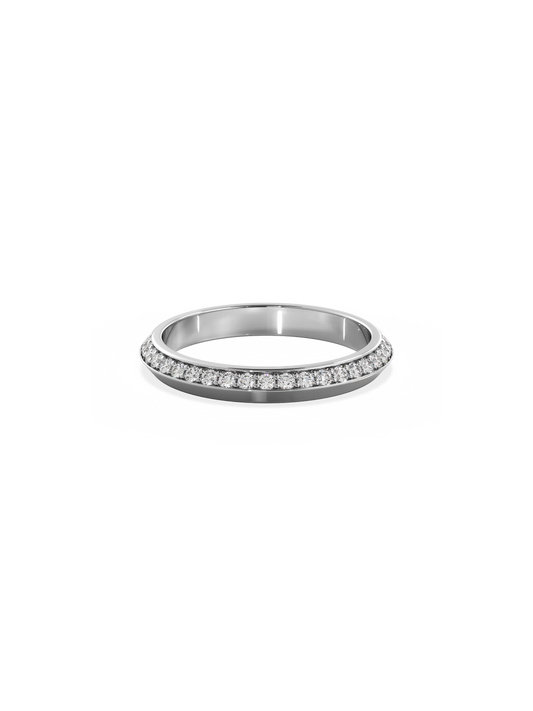 0.37 CT Round Full Eternity Lab Grown Diamond Wedding Band
