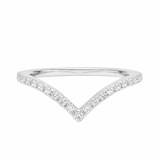 0.37 CT Round Full Eternity Lab Grown Diamond Wedding Band