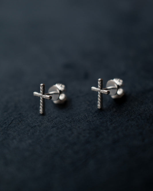 1.0 CT Round Bezel Solitaire Lab Grown Diamond Earrings