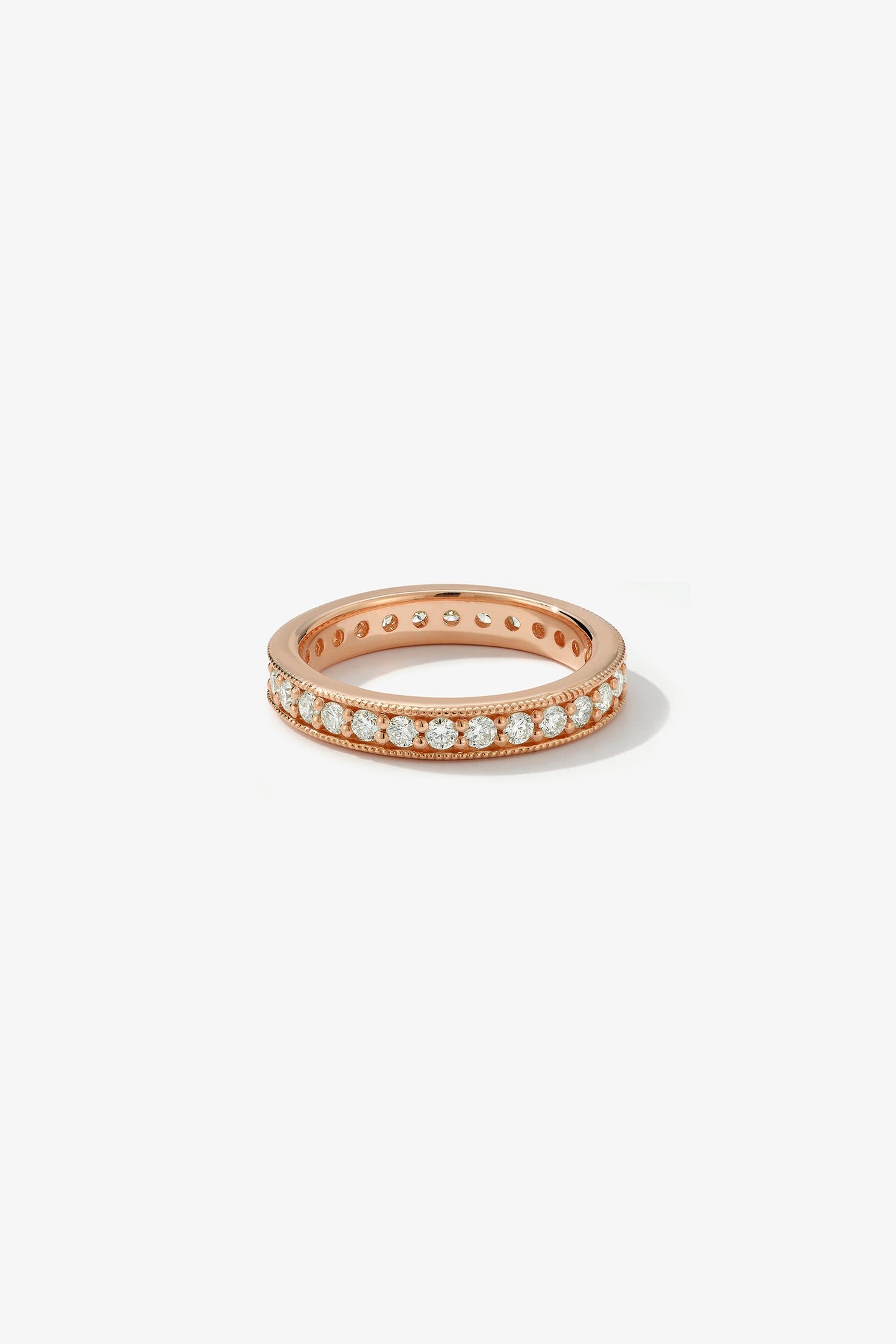0.37 CT Round Full Eternity Lab Grown Diamond Wedding Band