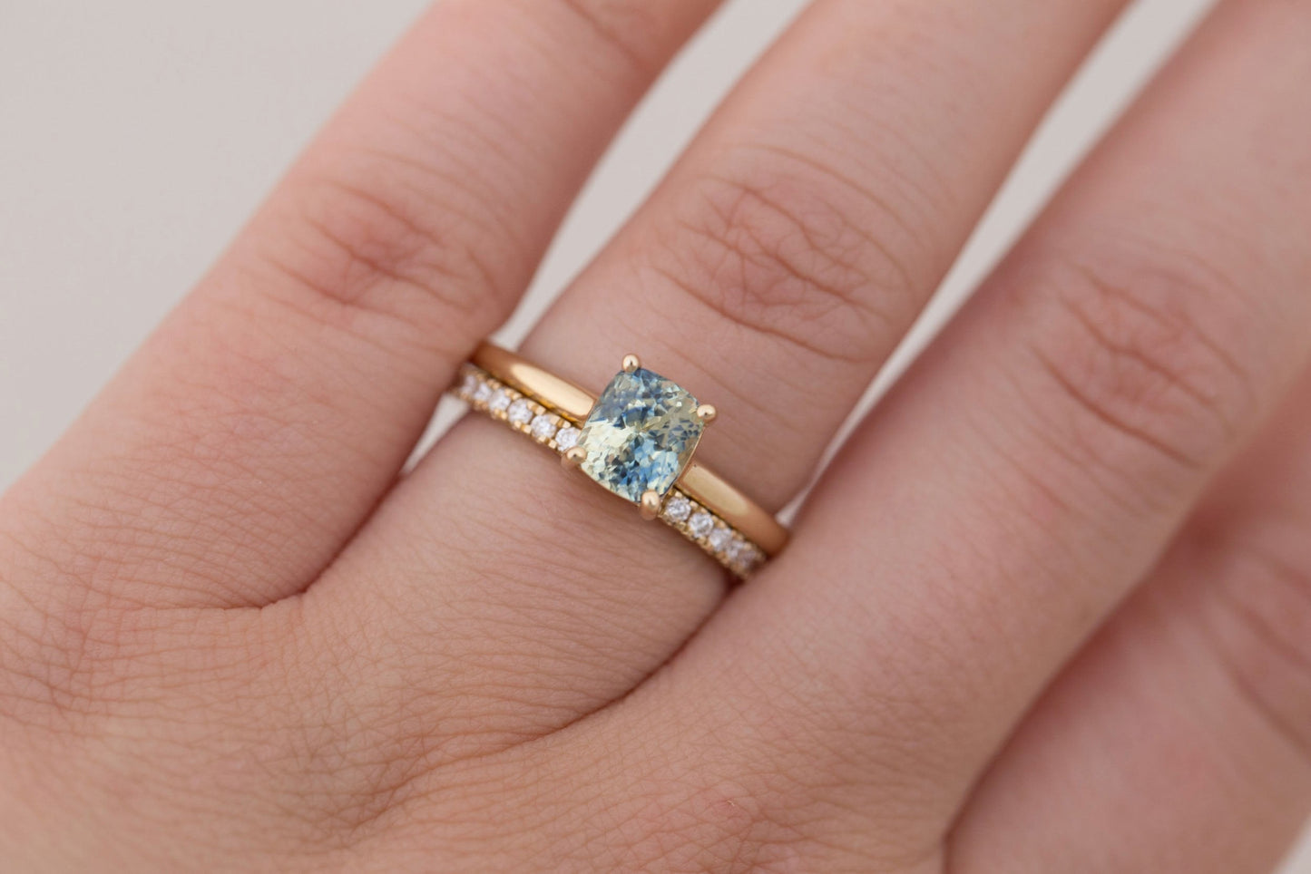 0.37 CT Round Full Eternity Lab Grown Diamond Wedding Band