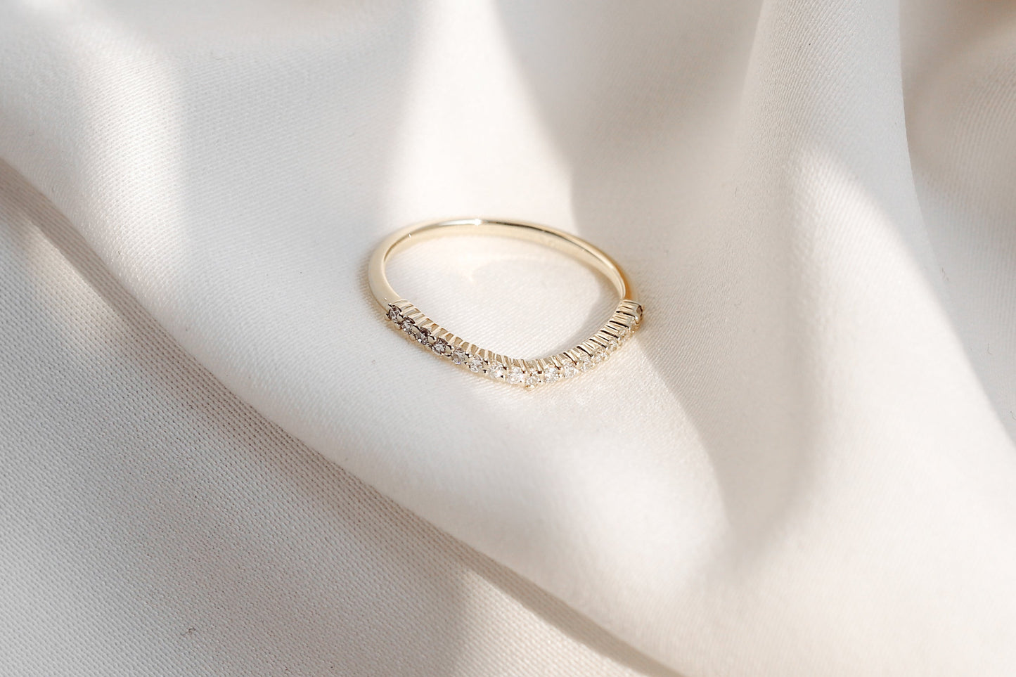 0.37 CT Round Full Eternity Lab Grown Diamond Wedding Band