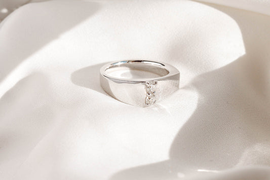 0.37 CT Round Full Eternity Lab Grown Diamond Wedding Band