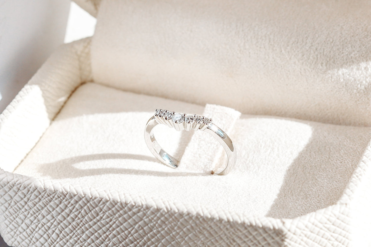 0.37 CT Round Full Eternity Lab Grown Diamond Wedding Band