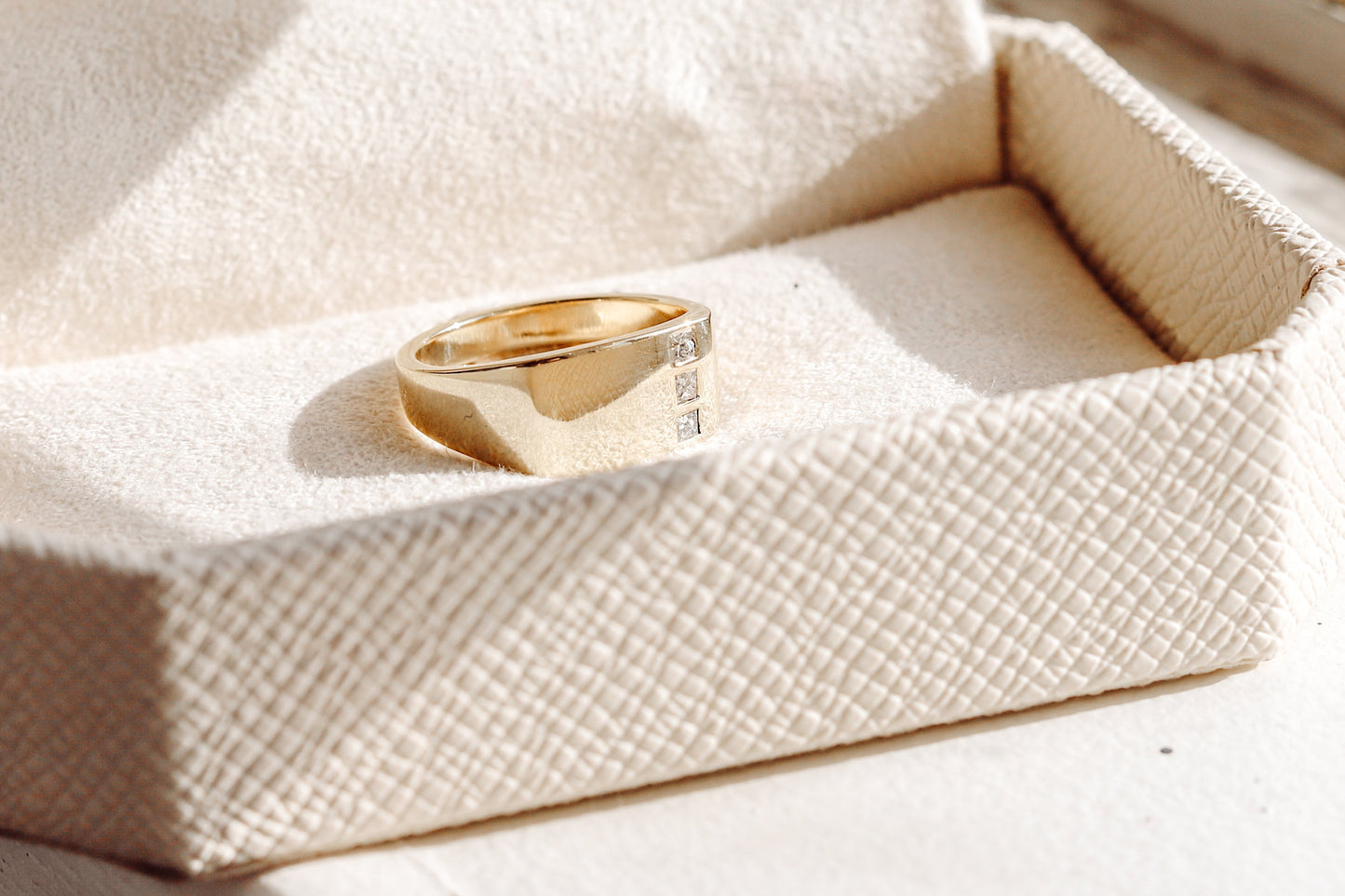 0.37 CT Round Full Eternity Lab Grown Diamond Wedding Band
