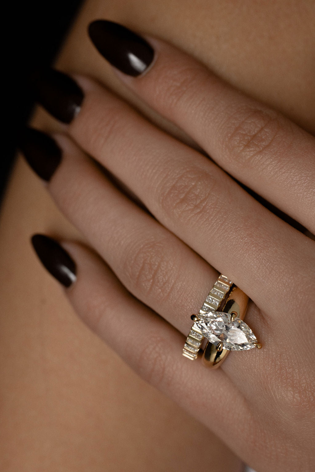 0.37 CT Round Full Eternity Lab Grown Diamond Wedding Band