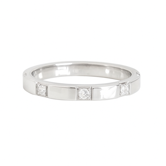 0.37 CT Round Full Eternity Lab Grown Diamond Wedding Band
