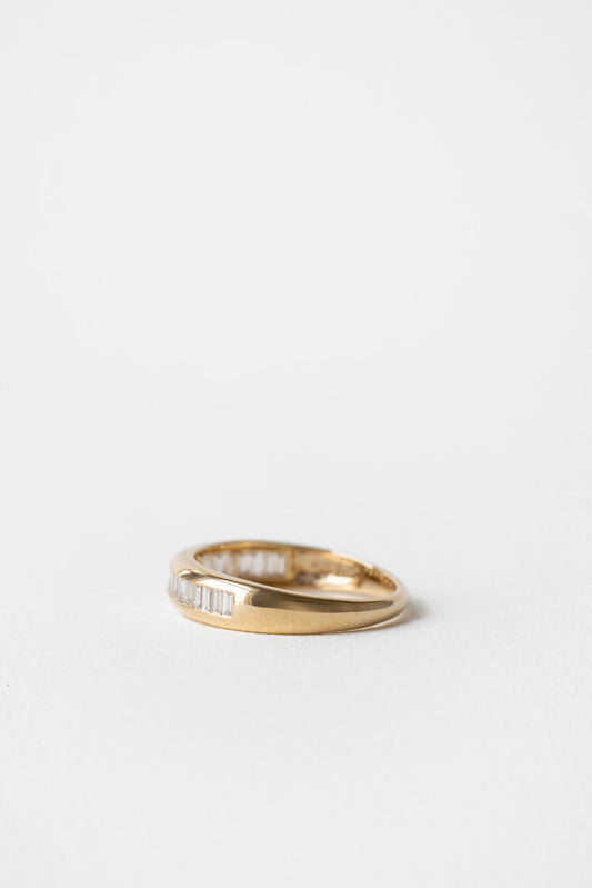 0.37 CT Round Full Eternity Lab Grown Diamond Wedding Band