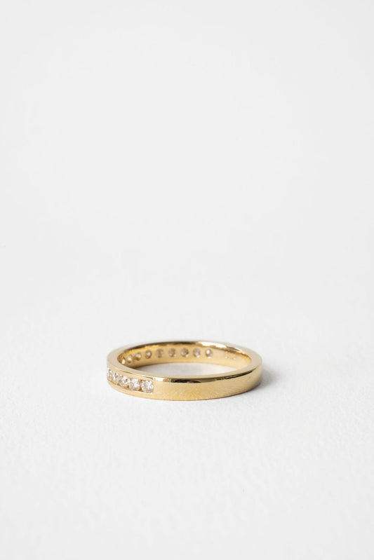 0.37 CT Round Full Eternity Lab Grown Diamond Wedding Band