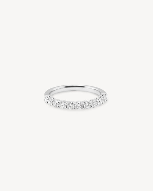 0.37 CT Round Full Eternity Lab Grown Diamond Wedding Band