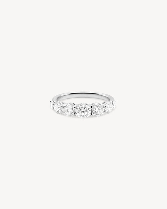 0.37 CT Round Full Eternity Lab Grown Diamond Wedding Band