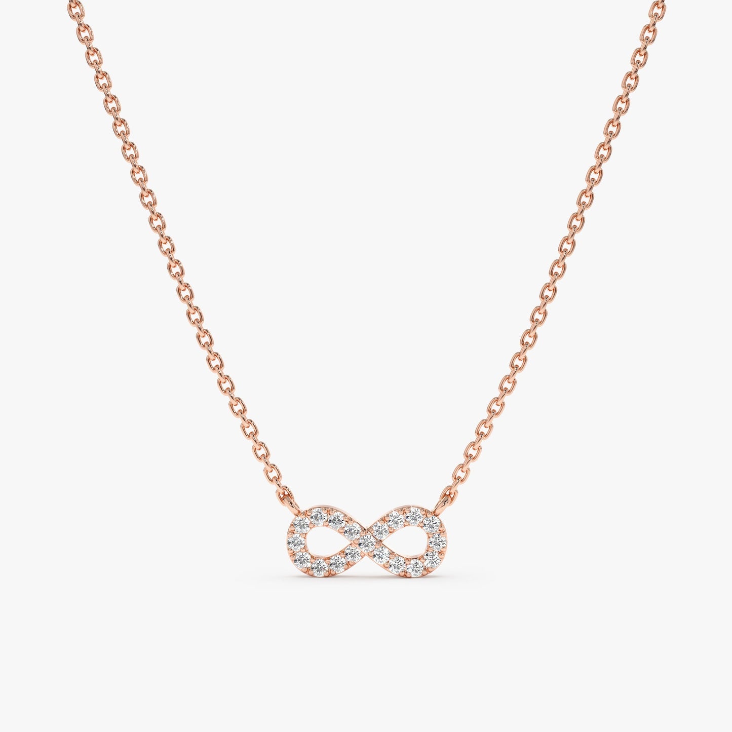 1.0 CT Round Bezel Solitaire Lab Grown Diamond Necklace