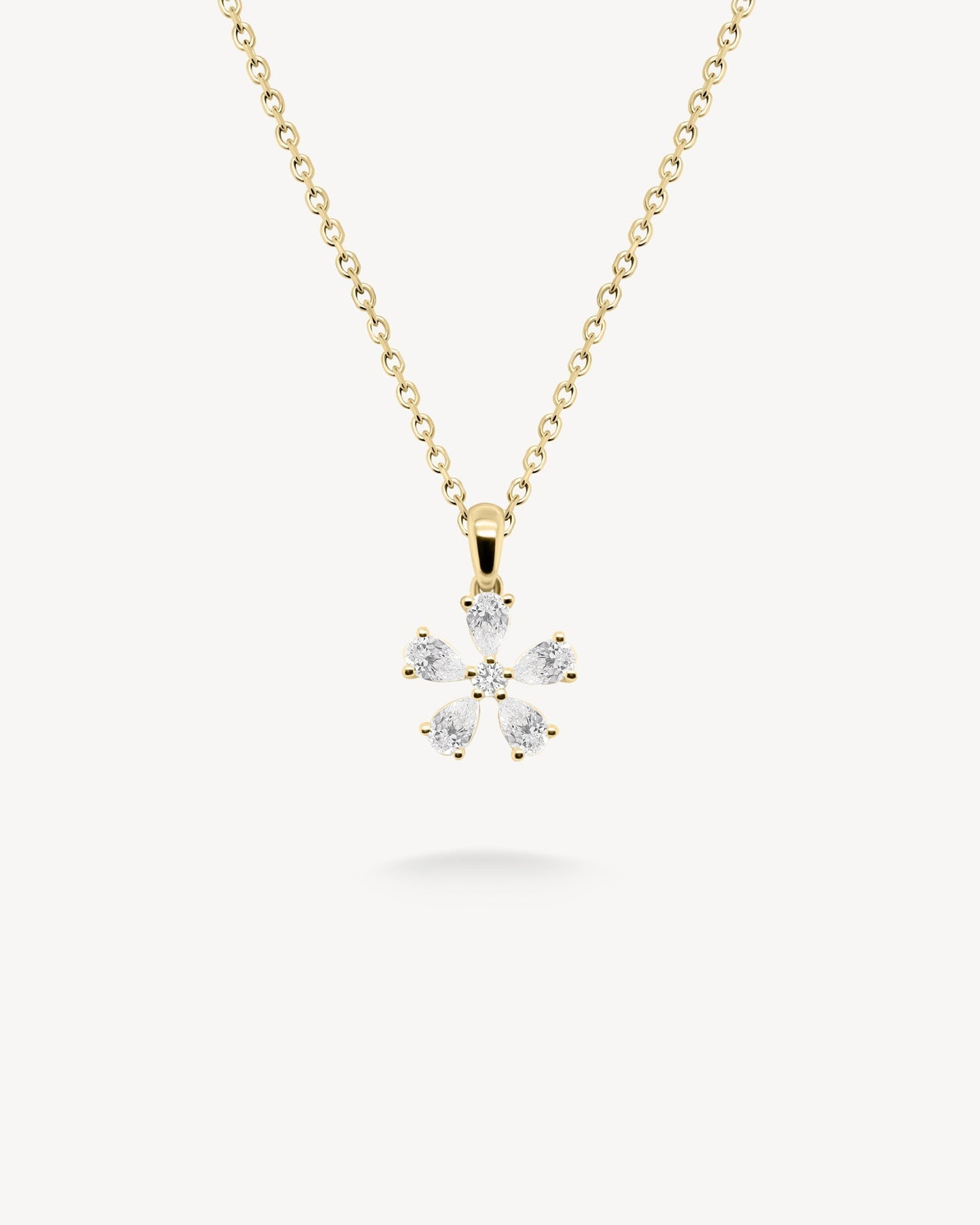 1.0 CT Round Bezel Solitaire Lab Grown Diamond Necklace