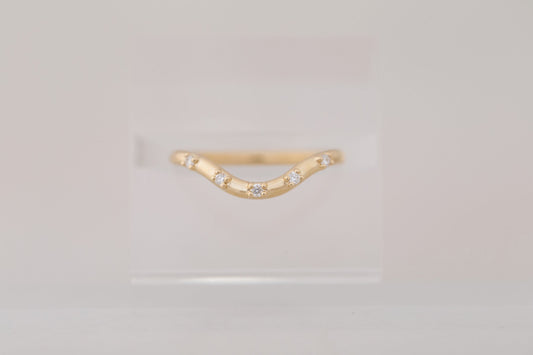0.37 CT Round Full Eternity Lab Grown Diamond Wedding Band