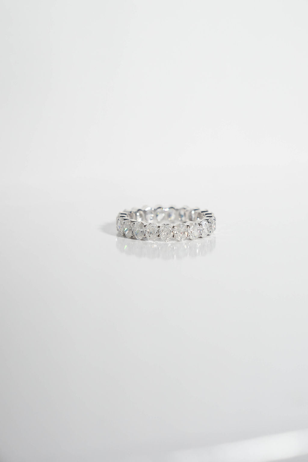 0.37 CT Round Full Eternity Lab Grown Diamond Wedding Band