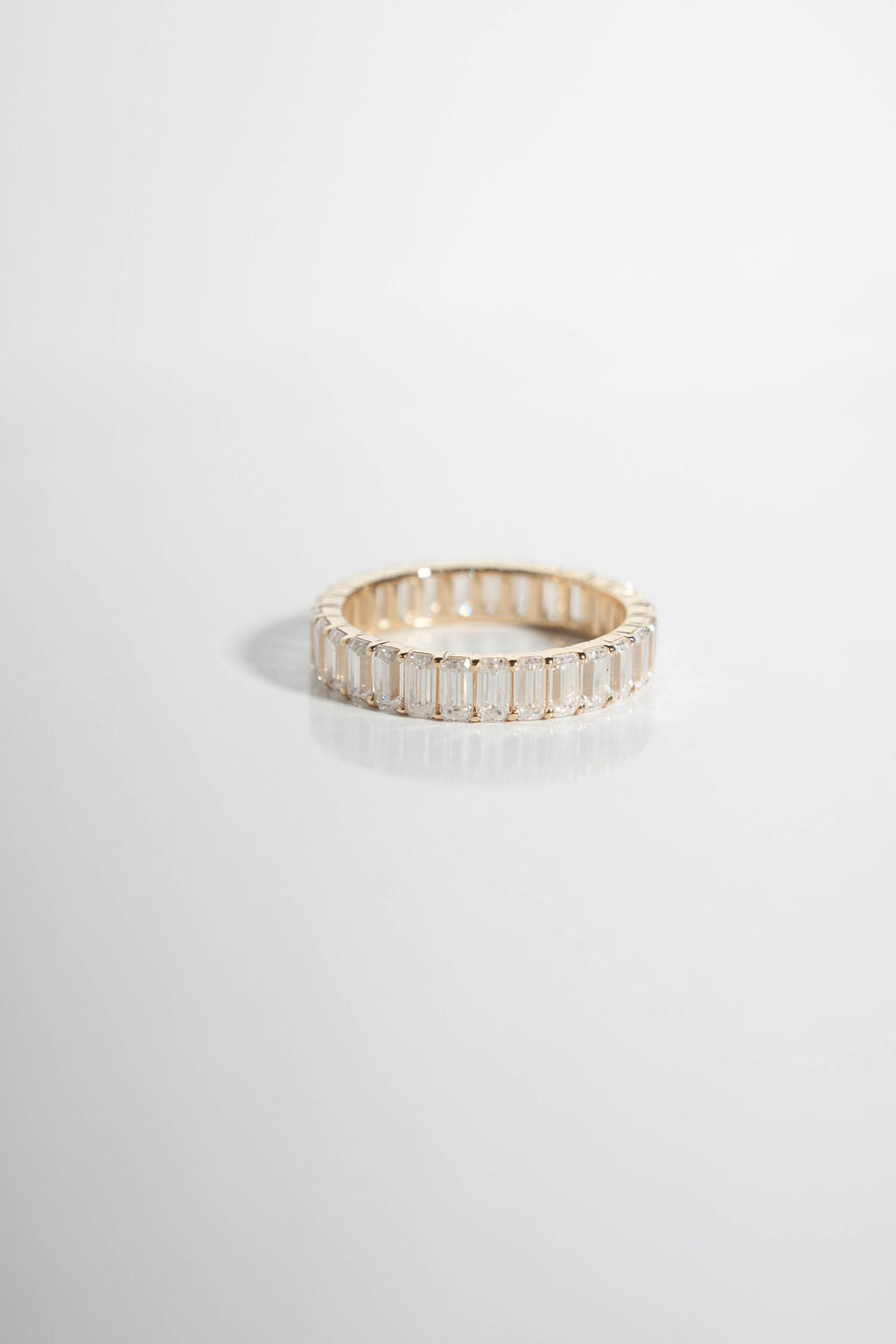0.37 CT Round Full Eternity Lab Grown Diamond Wedding Band