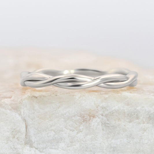 0.37 CT Round Full Eternity Lab Grown Diamond Wedding Band