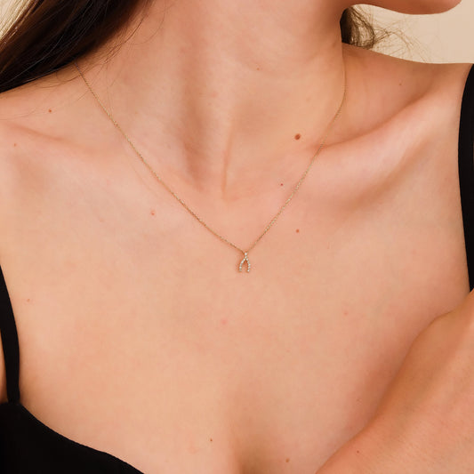 1.0 CT Round Bezel Solitaire Lab Grown Diamond Necklace