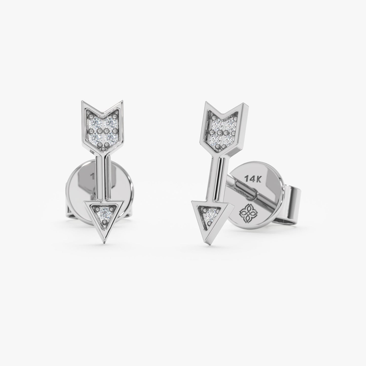 1.0 CT Round Bezel Solitaire Lab Grown Diamond Earrings