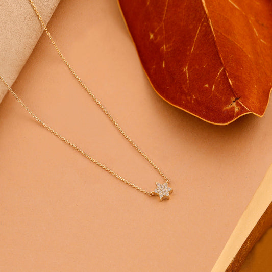 1.0 CT Round Bezel Solitaire Lab Grown Diamond Necklace