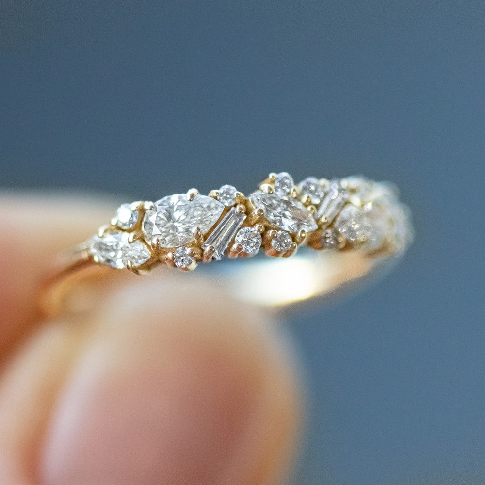 0.37 CT Round Full Eternity Lab Grown Diamond Wedding Band