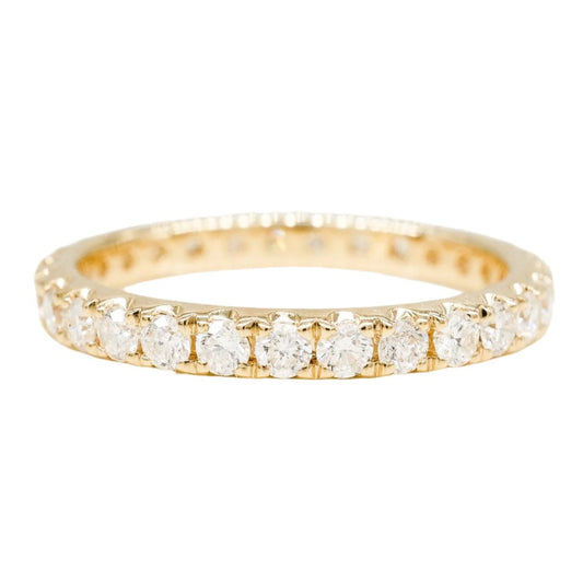 0.37 CT Round Full Eternity Lab Grown Diamond Wedding Band
