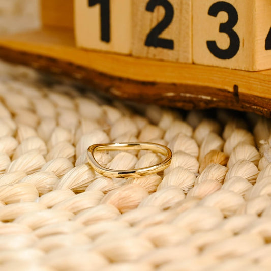 Marquise Cut Cluster Styled Lab Grown Wedding Band
