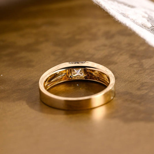 Marquise Cut Cluster Styled Lab Grown Diamond Engagement Ring