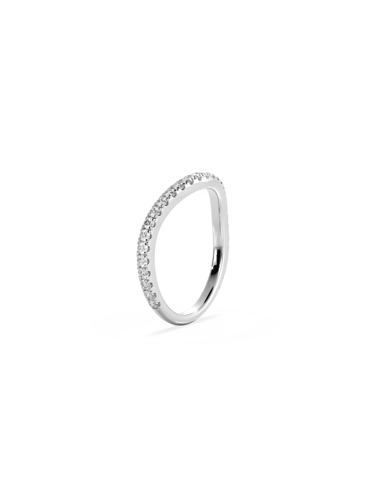 0.37 CT Round Full Eternity Lab Grown Diamond Wedding Band