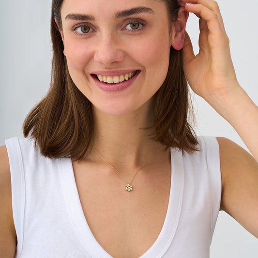 1.0 CT Round Bezel Solitaire Lab Grown Diamond Necklace