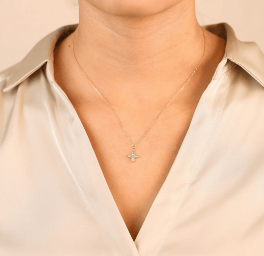 1.0 CT Round Bezel Solitaire Lab Grown Diamond Necklace