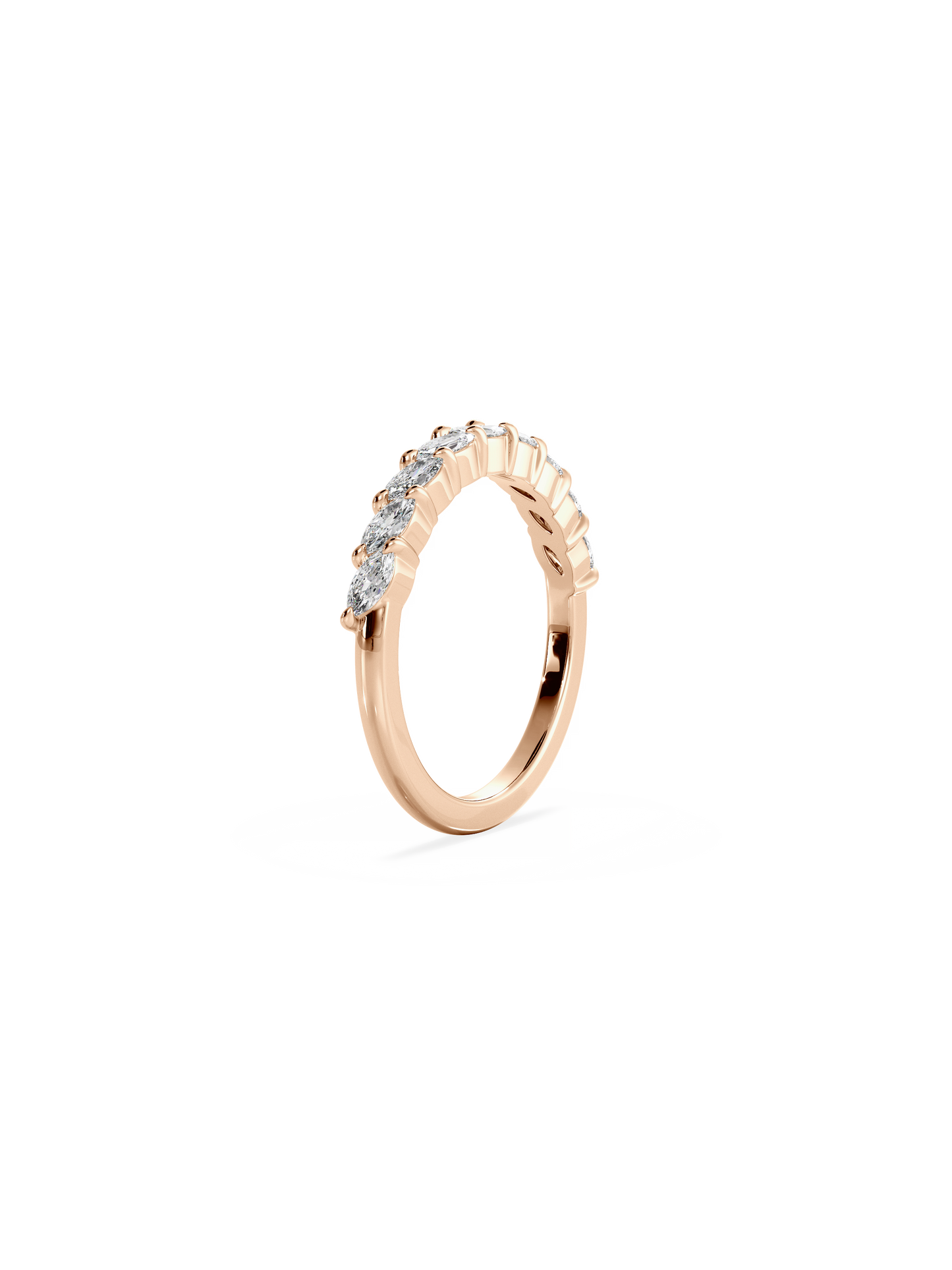 0.37 CT Round Full Eternity Lab Grown Diamond Wedding Band