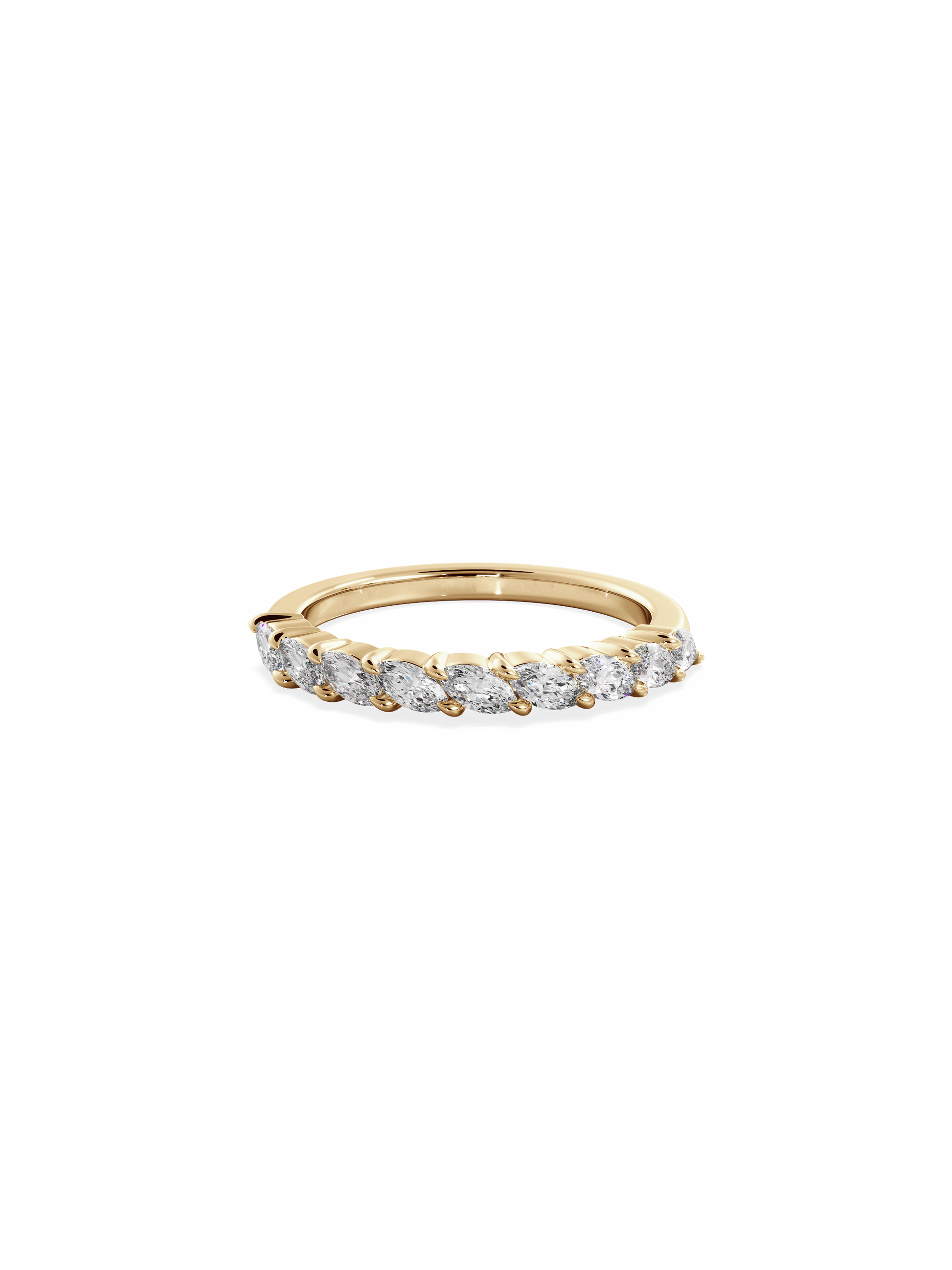 0.37 CT Round Full Eternity Lab Grown Diamond Wedding Band