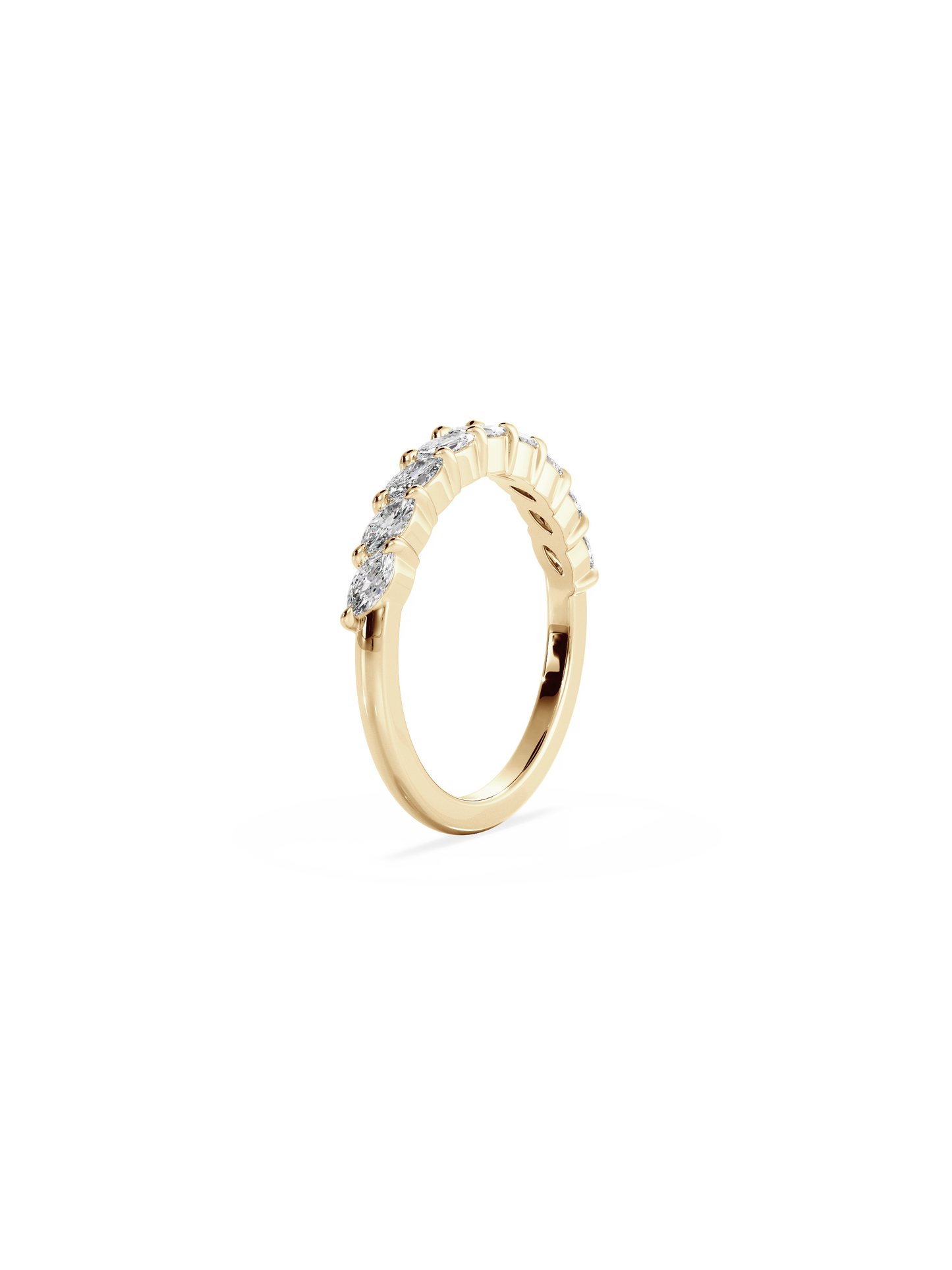 0.37 CT Round Full Eternity Lab Grown Diamond Wedding Band