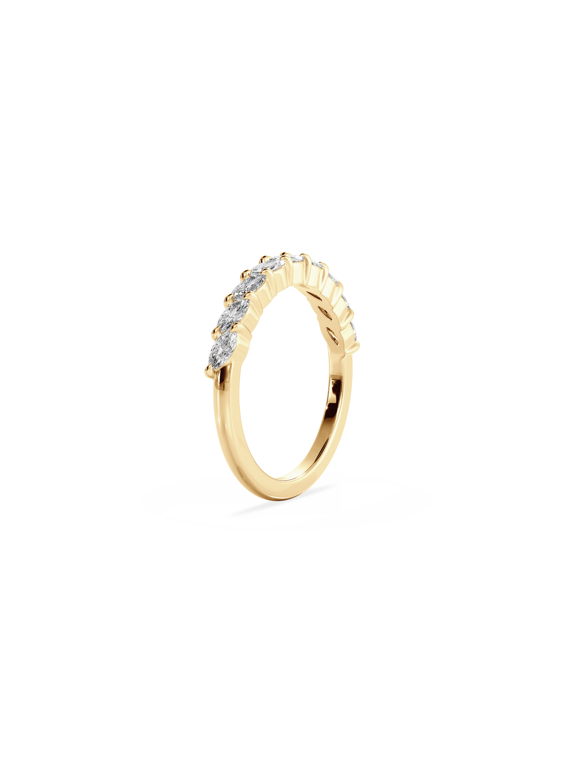 0.37 CT Round Full Eternity Lab Grown Diamond Wedding Band