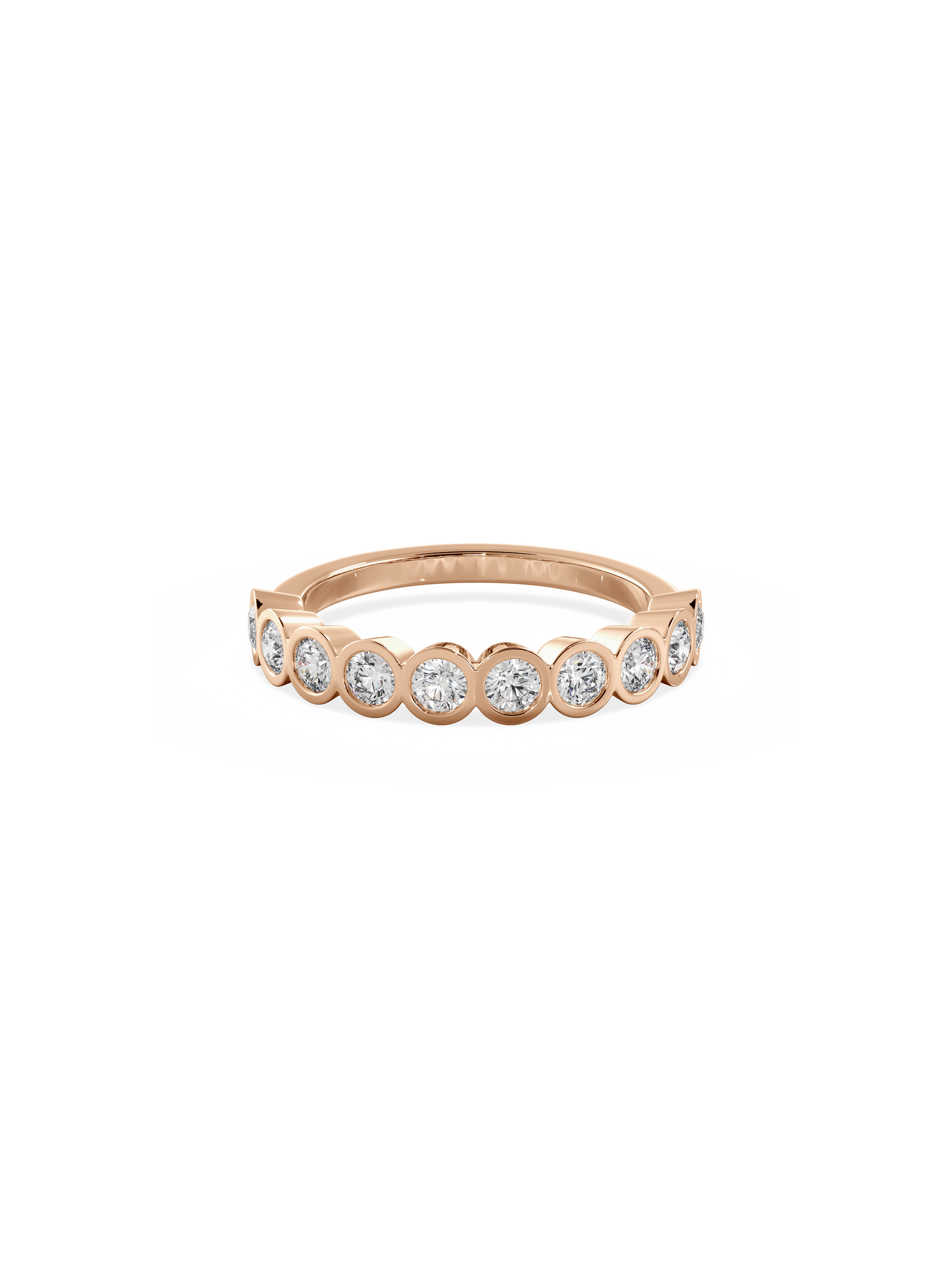 0.37 CT Round Full Eternity Lab Grown Diamond Wedding Band