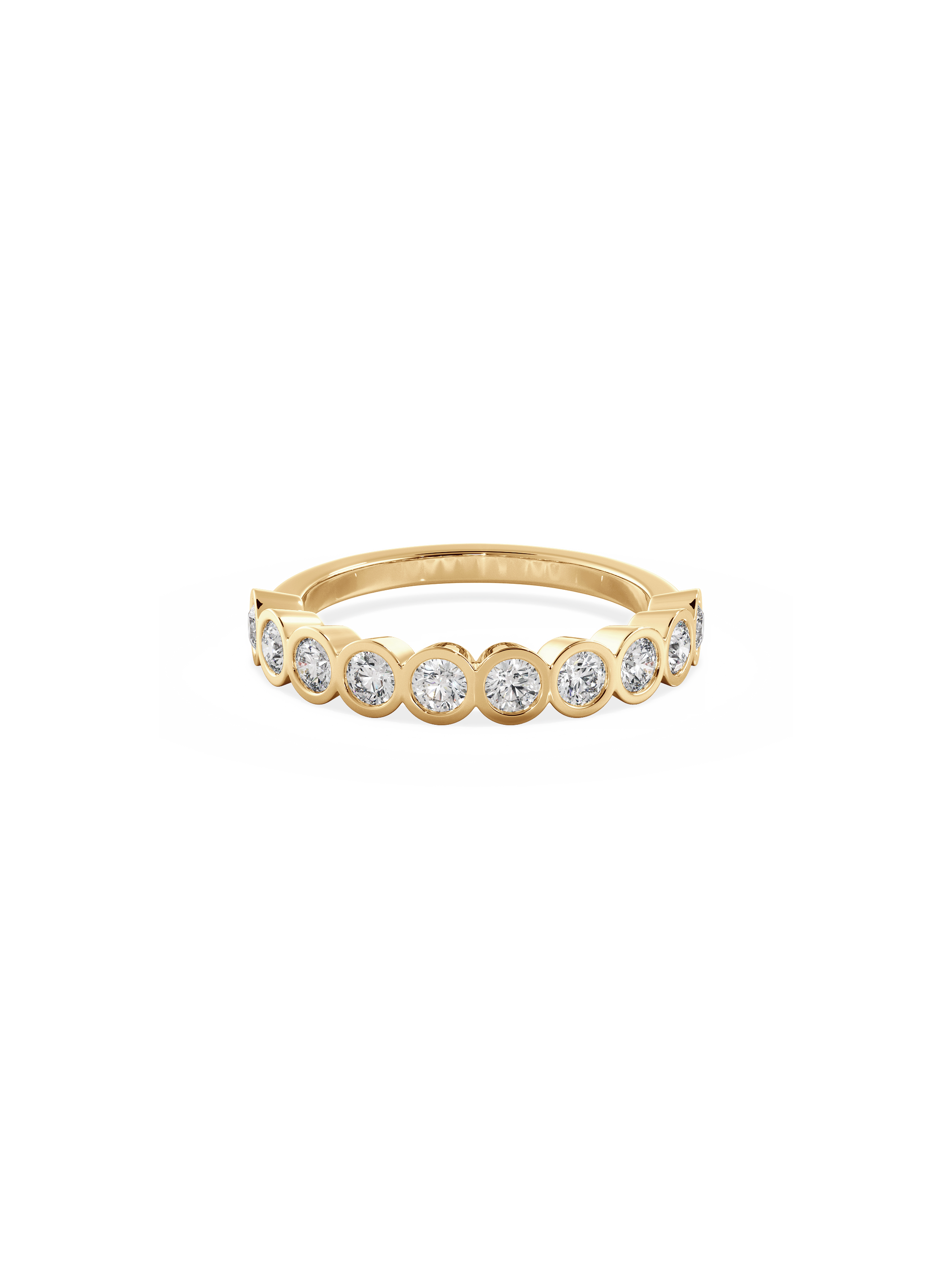 0.37 CT Round Full Eternity Lab Grown Diamond Wedding Band