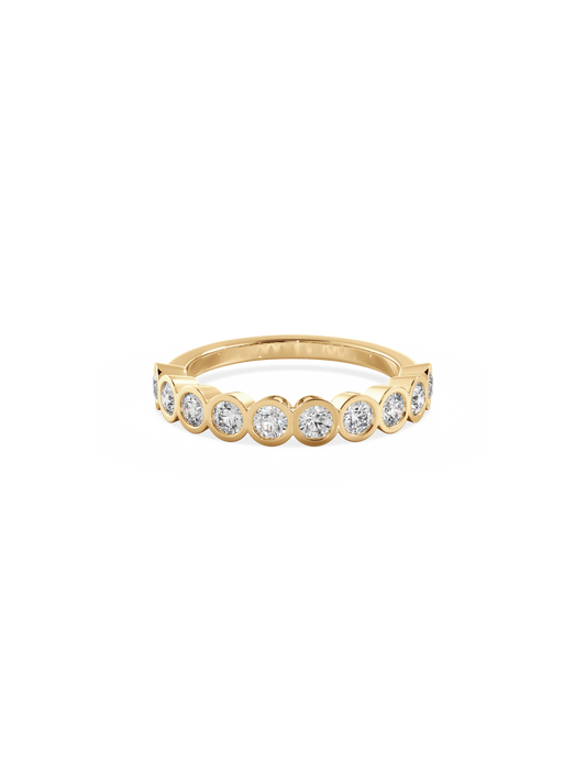 0.37 CT Round Full Eternity Lab Grown Diamond Wedding Band
