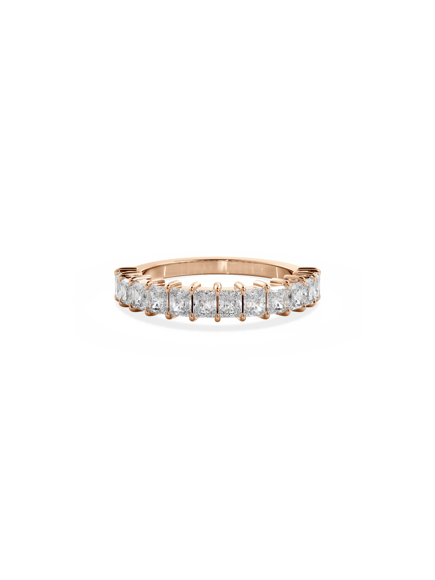 0.37 CT Round Full Eternity Lab Grown Diamond Wedding Band