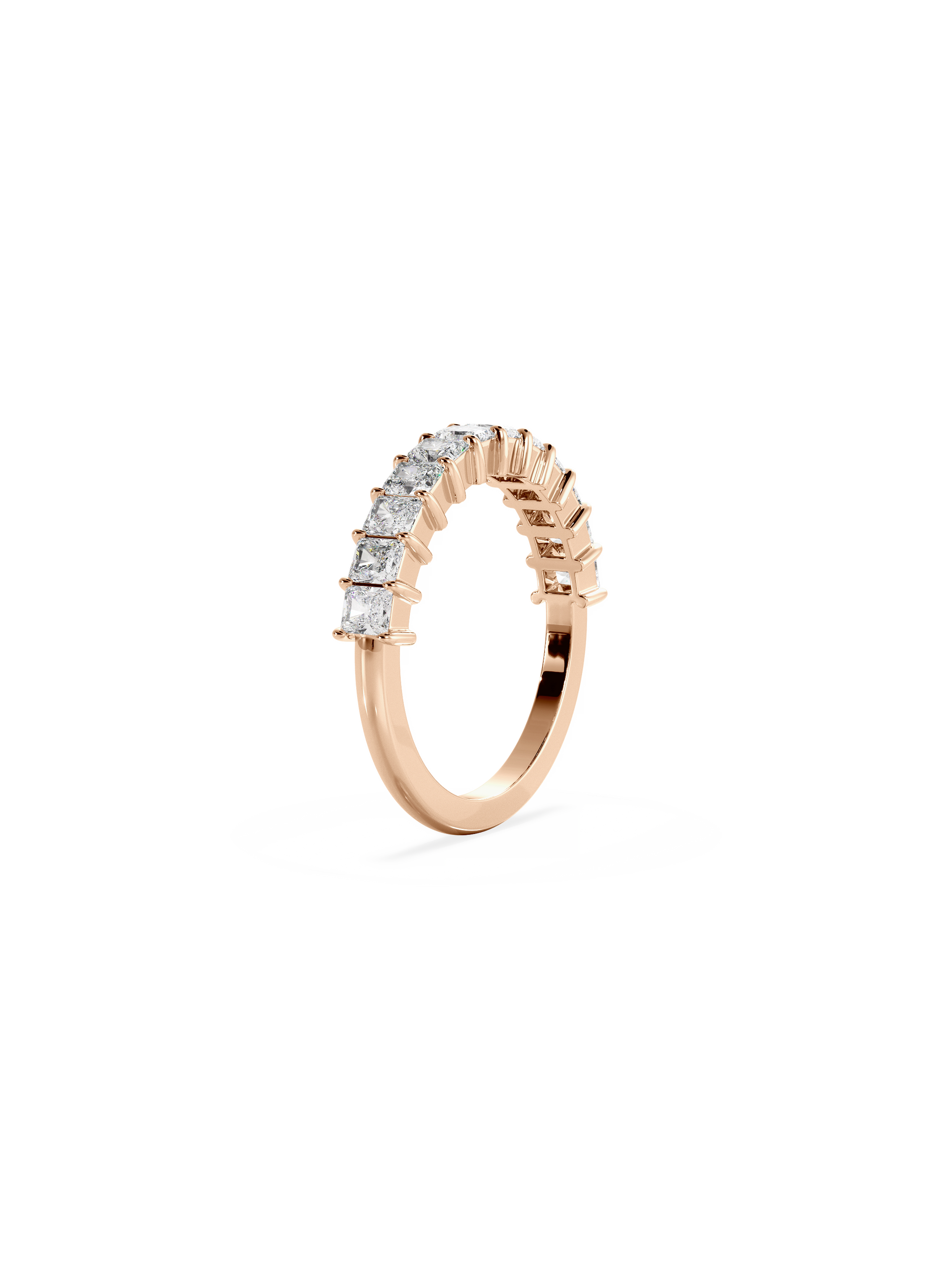 0.37 CT Round Full Eternity Lab Grown Diamond Wedding Band