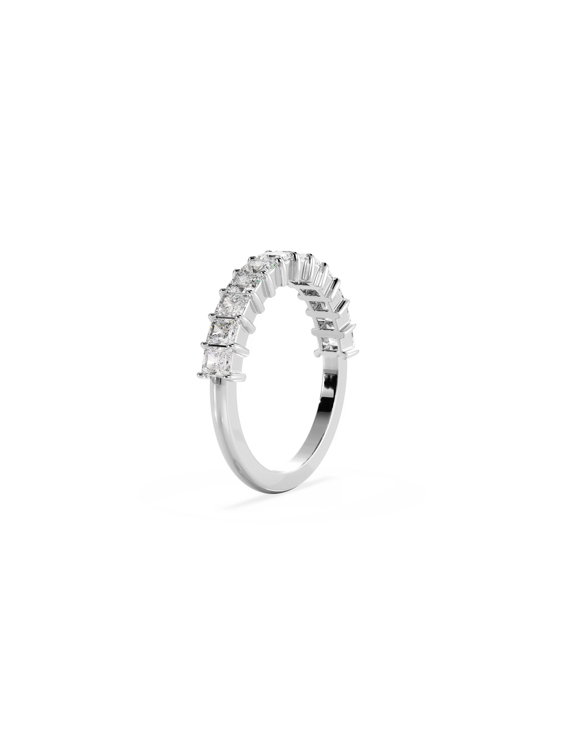 0.37 CT Round Full Eternity Lab Grown Diamond Wedding Band